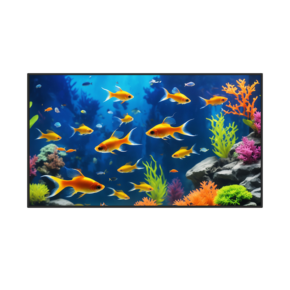 55 Inch 1920x1080 51PIN LVDS 350nits Commercial LCD Display